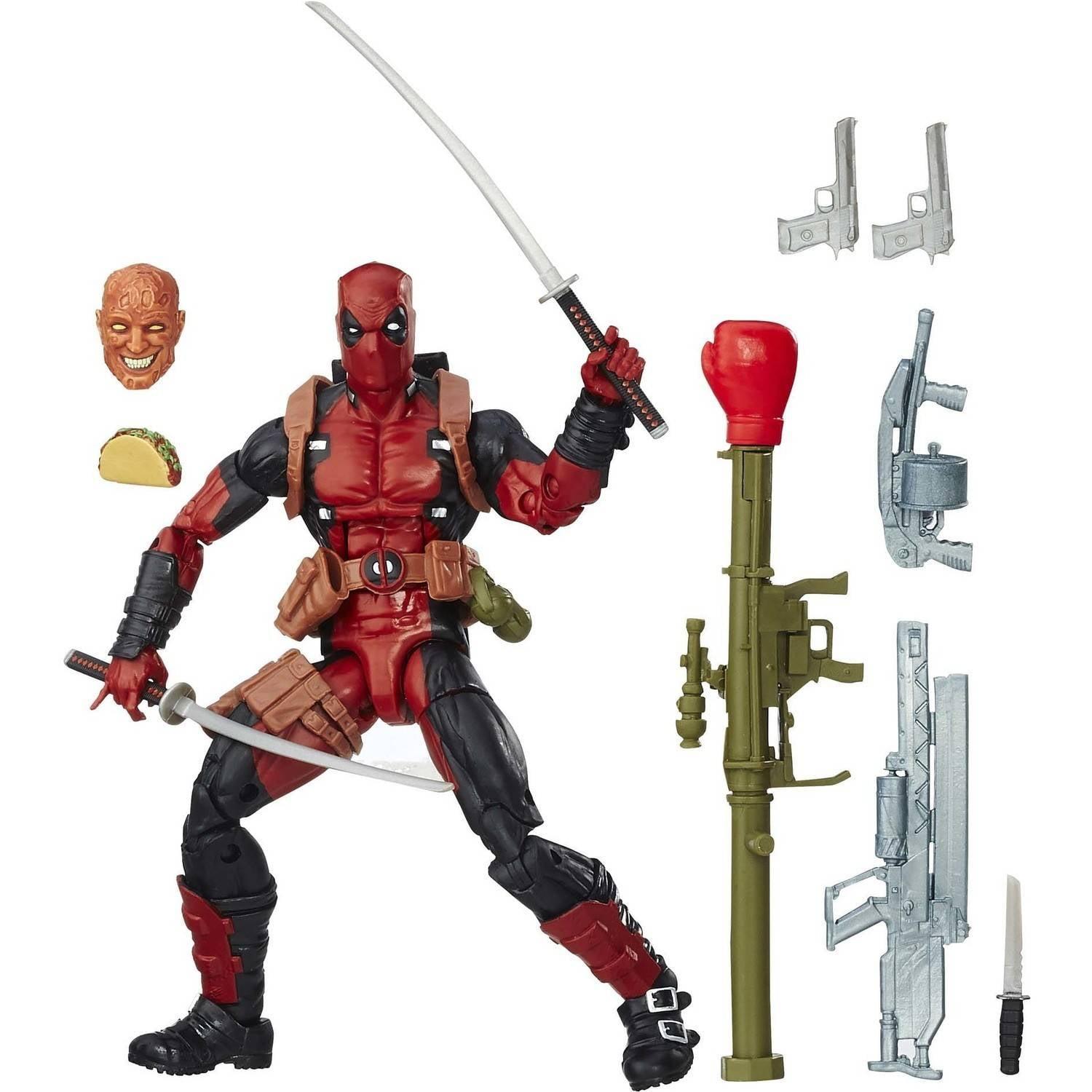 Marvel Legends Series 6-Inch Deadpool Action Figure with Accessories