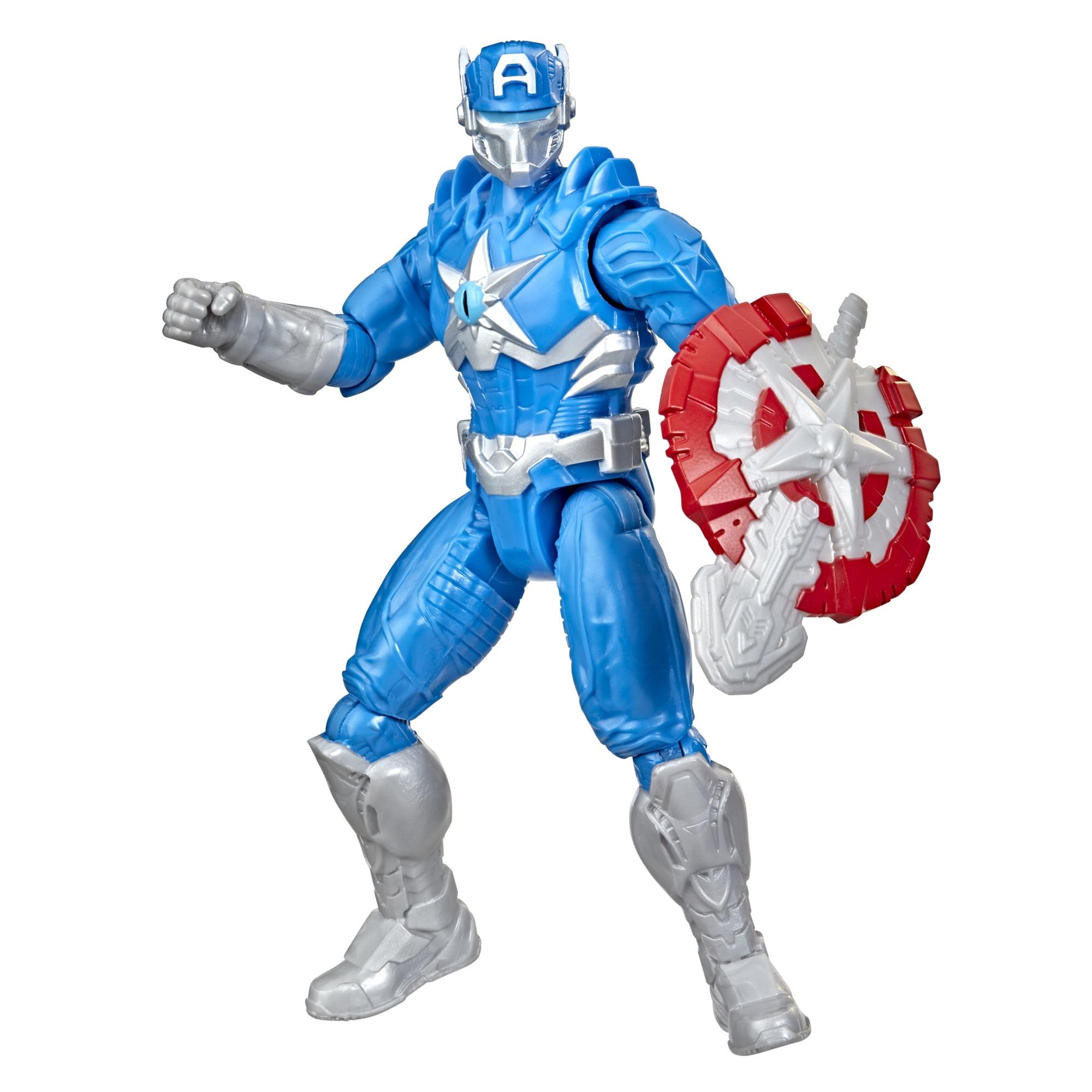 Marvel Avengers Mech Strike Monster Hunters Captain America Action Figure