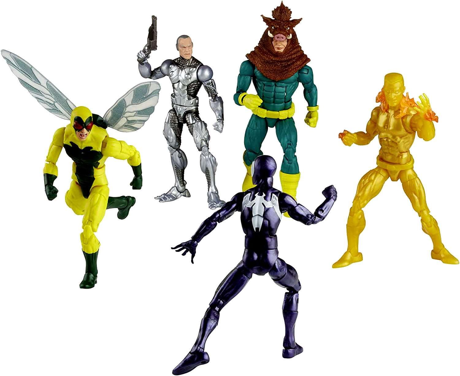 Marvel Legends Spider-Man Villains 5-Pack Action Figures Set