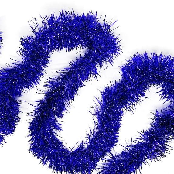 Christmas Ornaments Christmas Decor 50 Feet Christmas Foil Tinsel Garland Decoration For Holiday Tree Walll Rail Home Office Event-Blue-Xg93207 Christmas Magic Christmas Delight C Buy 2 Save 10%