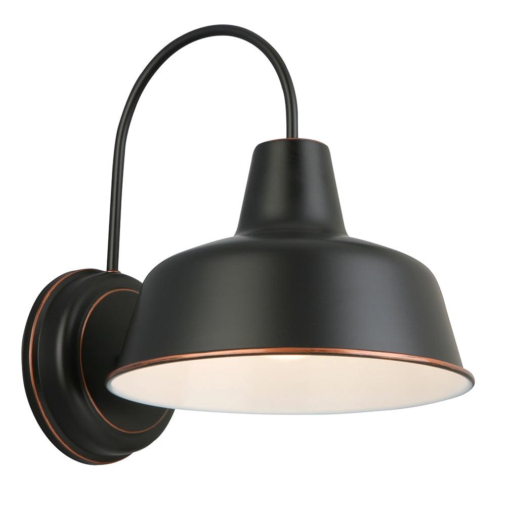 Design House 519504 Mason Barn Light Indoor/Outdoor Wall Light for 8-inch in Oil Rubbed Bronze