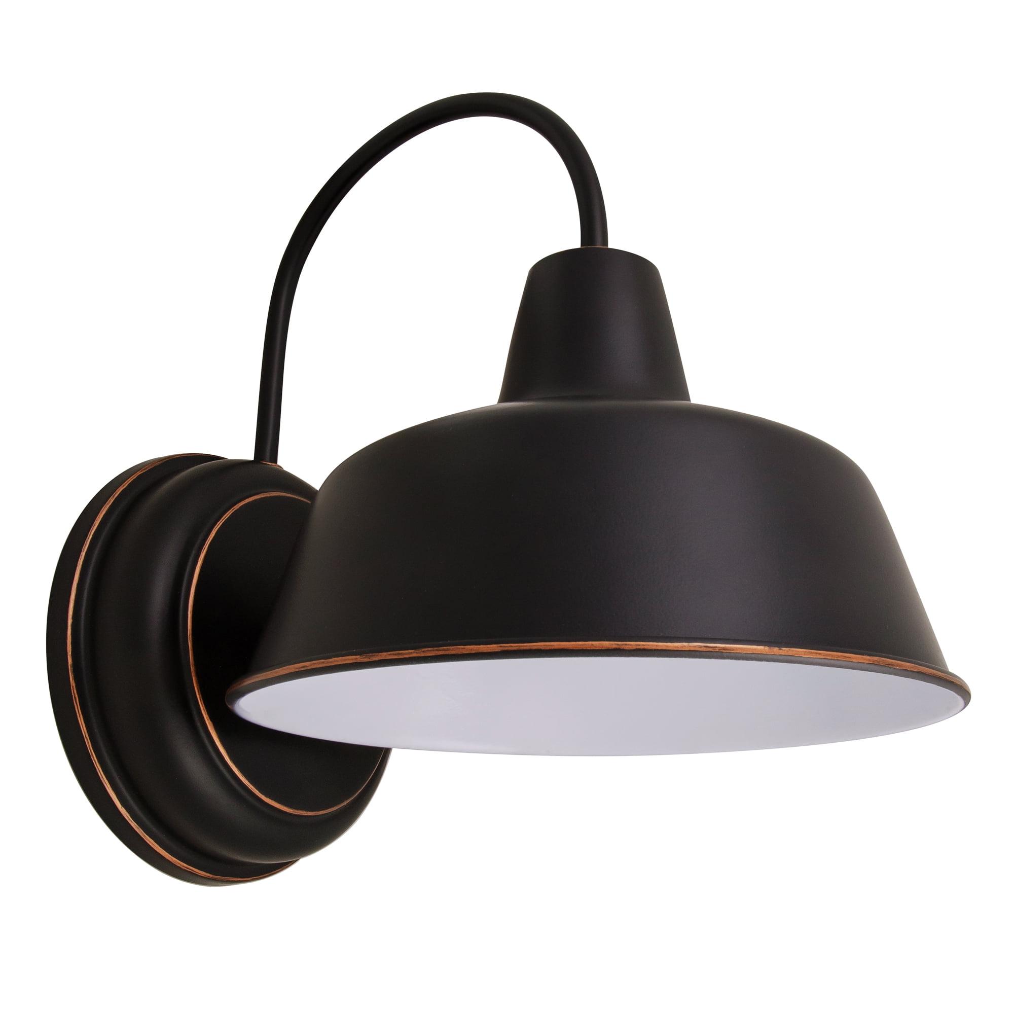 Mason Oil Rubbed Bronze 8-Inch Outdoor Wall Light