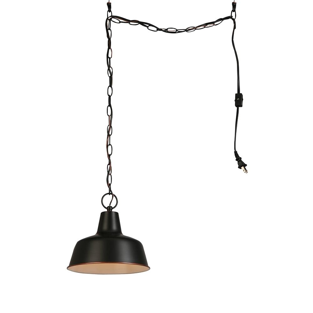 Mason Oil Rubbed Bronze Indoor/Outdoor LED Swag Pendant Light