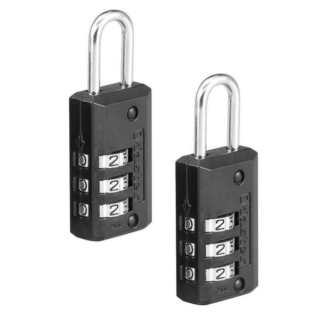 Master Lock 3/4" Resettable Combination Padlock 2 Count, 646T