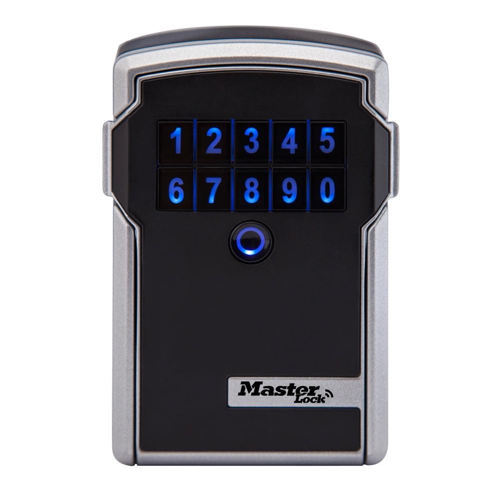 Master Lock Black Steel Bluetooth Wall-Mount Lock Box