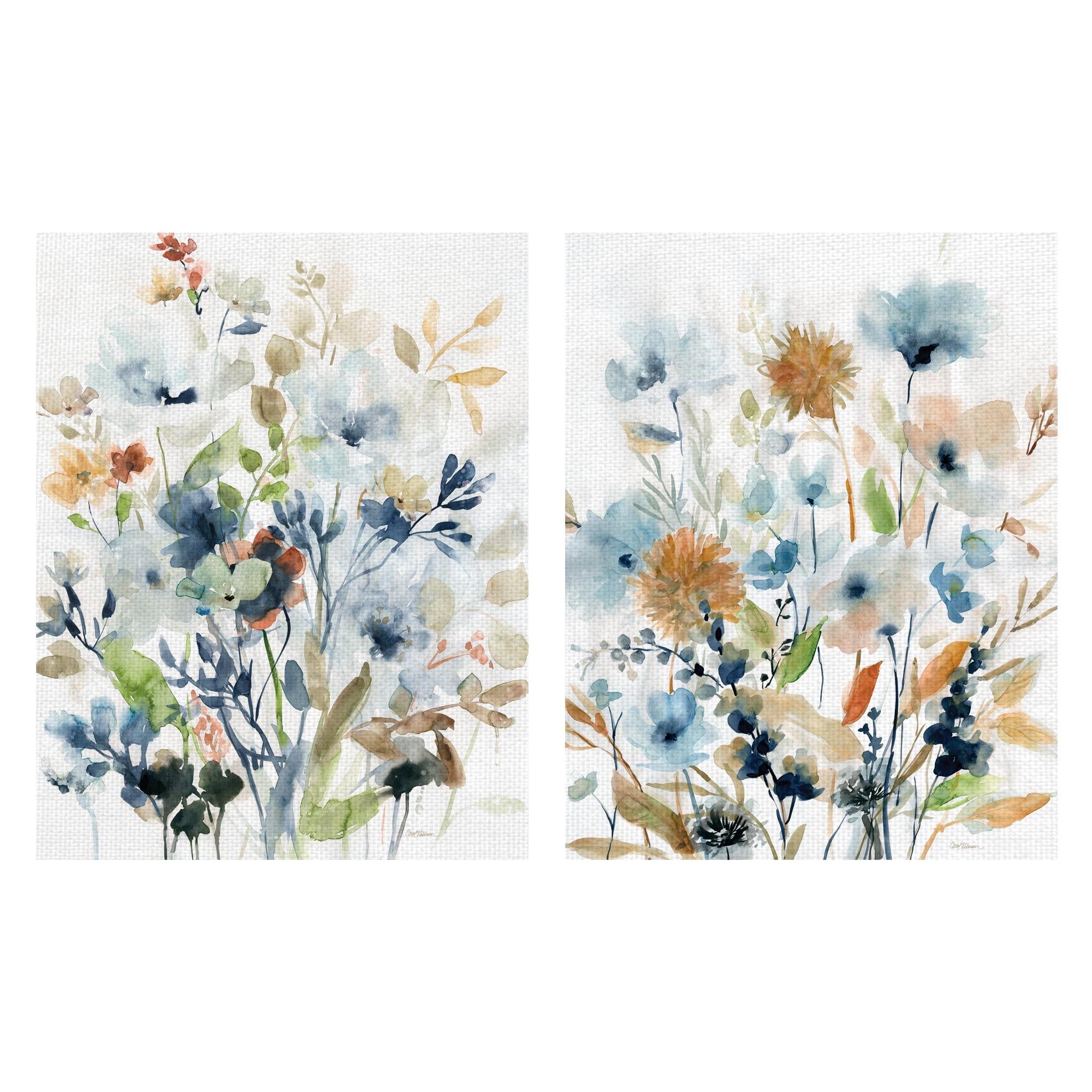 Holland Spring Mix Floral Canvas Art Print Set for Kids