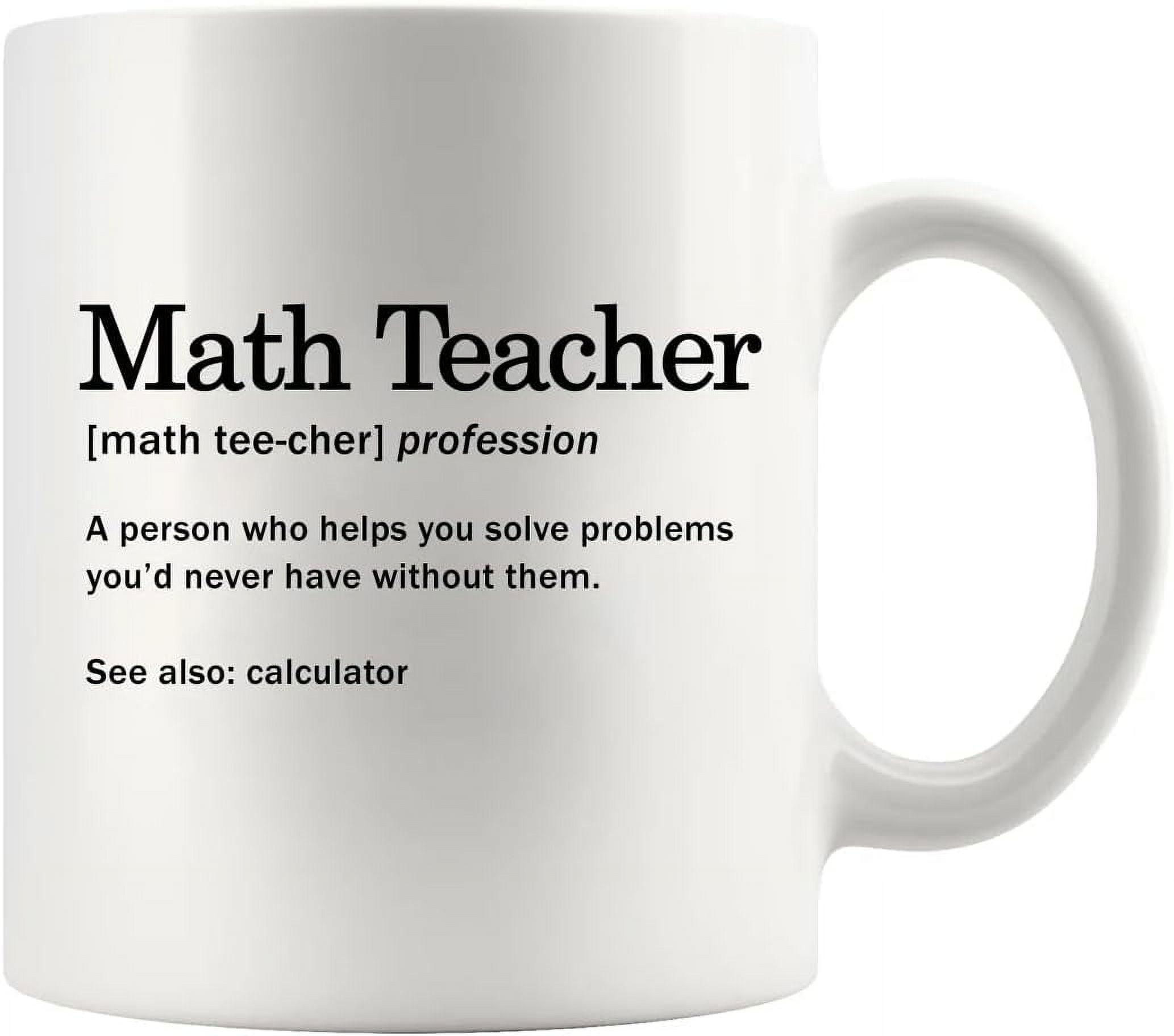 White Ceramic Teacher Definition 11oz Mug