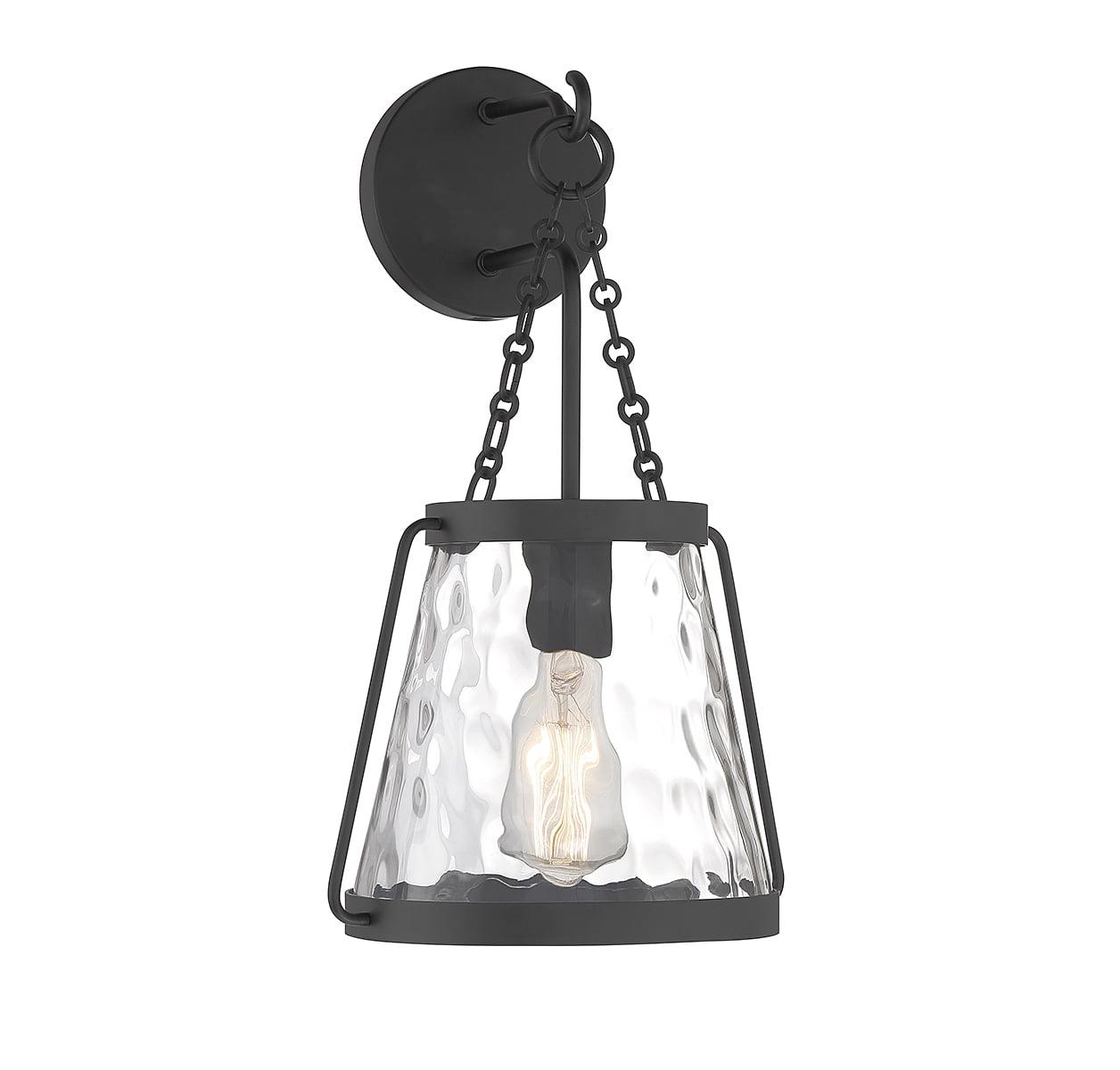 Savoy House Crawford 1 - Light Wall Light in  Matte Black