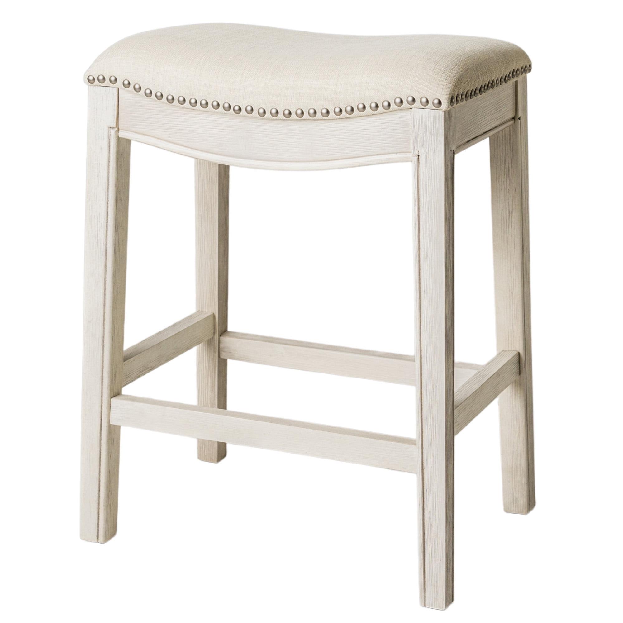 Maven Lane Adrien Backless Saddle Kitchen Stool