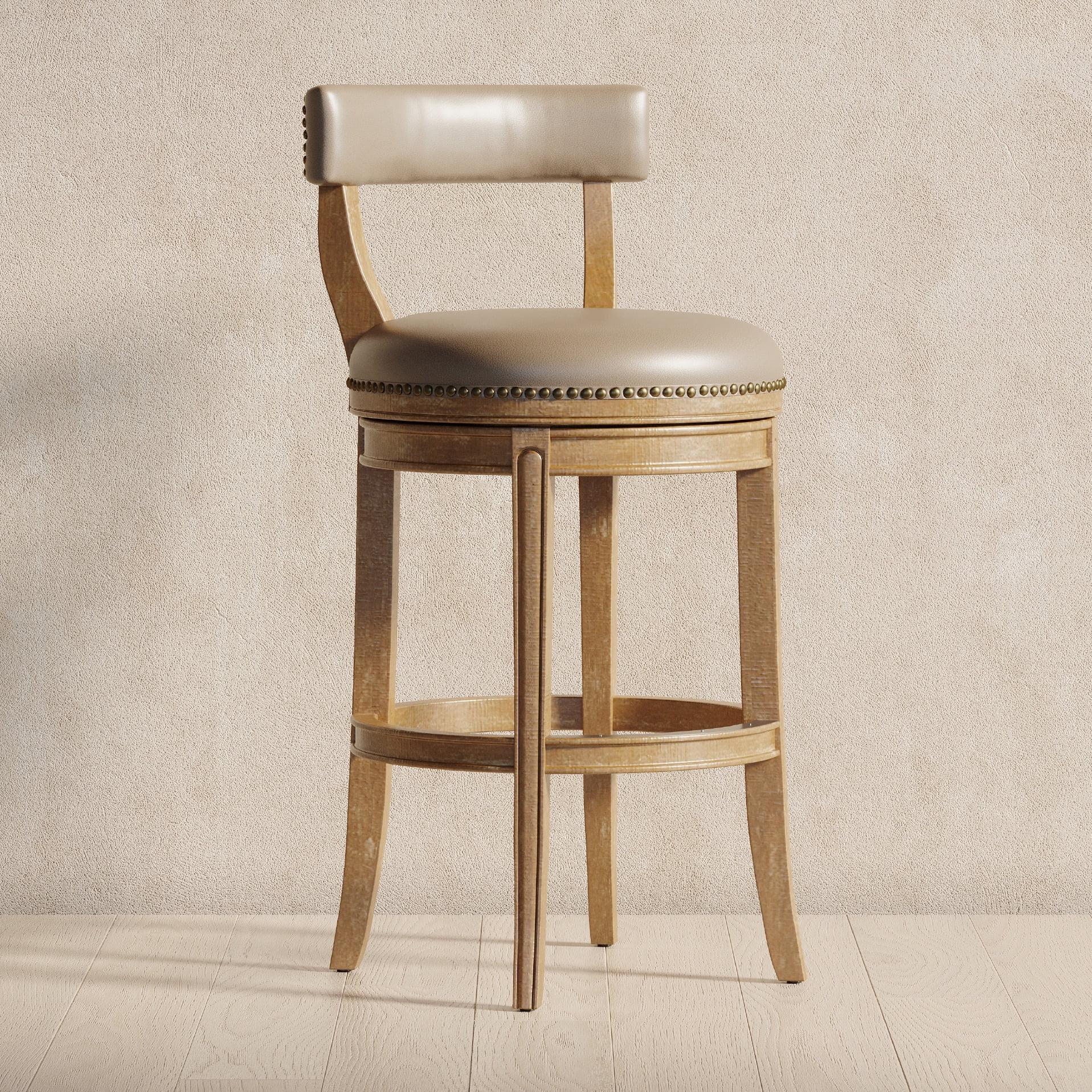 Maven Lane Maven Lane Alexander Stool with Fabric Upholstery