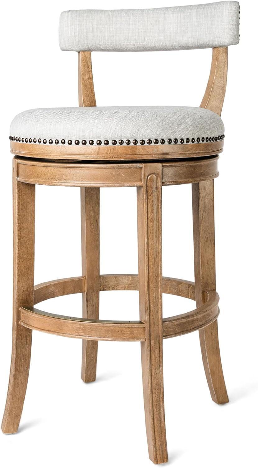 Maven Lane Maven Lane Alexander Stool with Fabric Upholstery