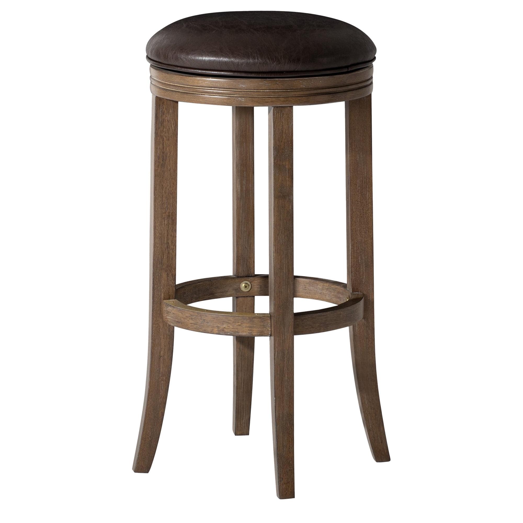 Maven Lane Maven Lane Eva Stool with Vegan Leather Upholstery