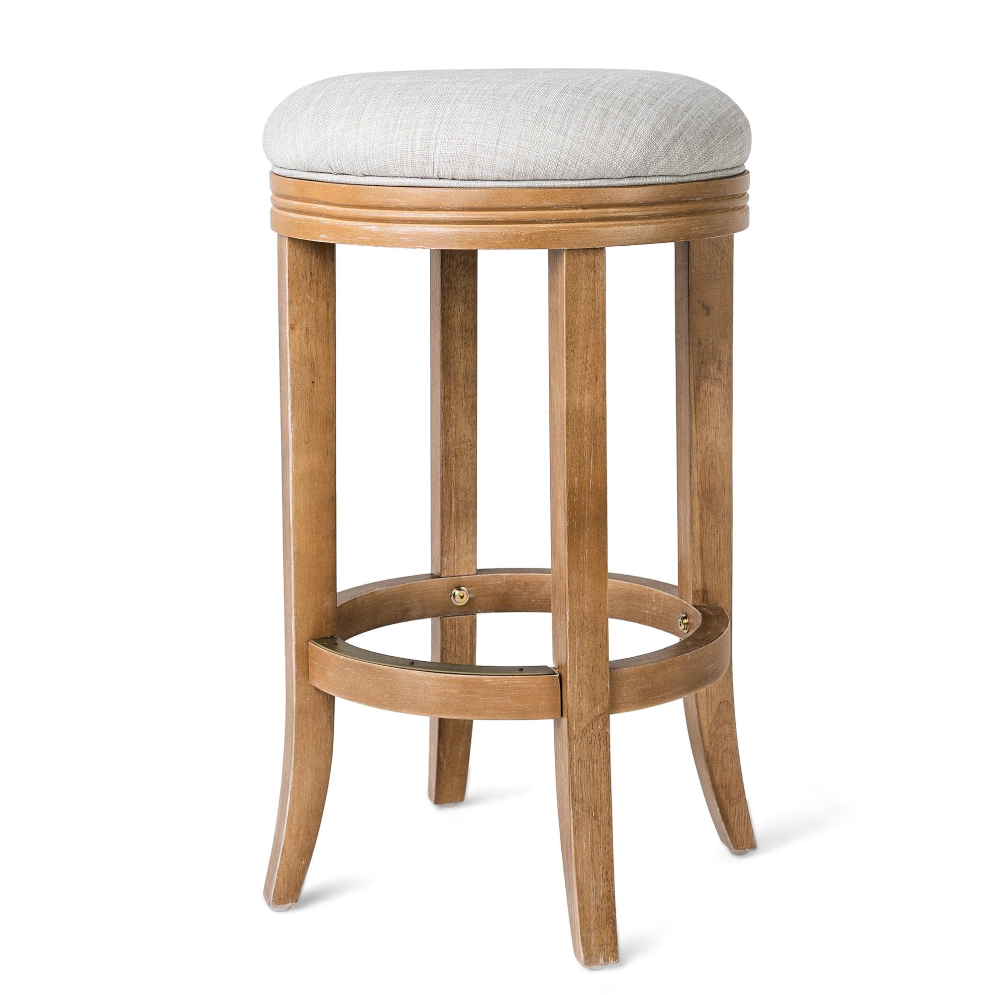 Maven Lane Maven Lane Eva Stool with Fabric Upholstery