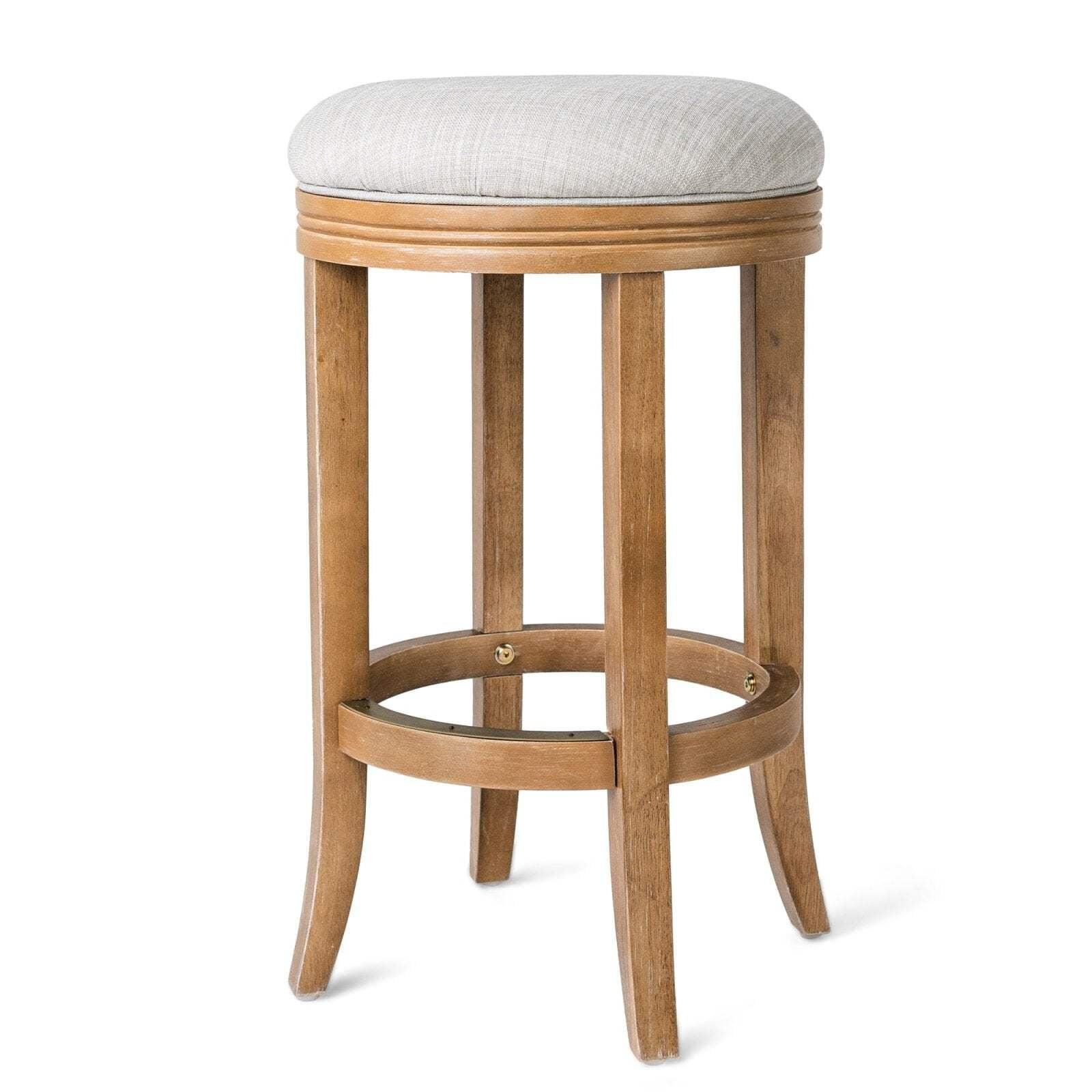 Maven Lane Maven Lane Eva Stool with Fabric Upholstery