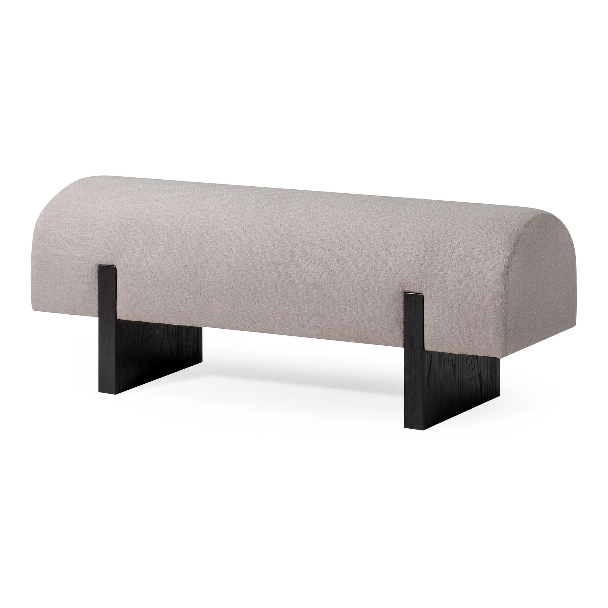 Maven Lane Juno Modern Upholstered Wooden Bench