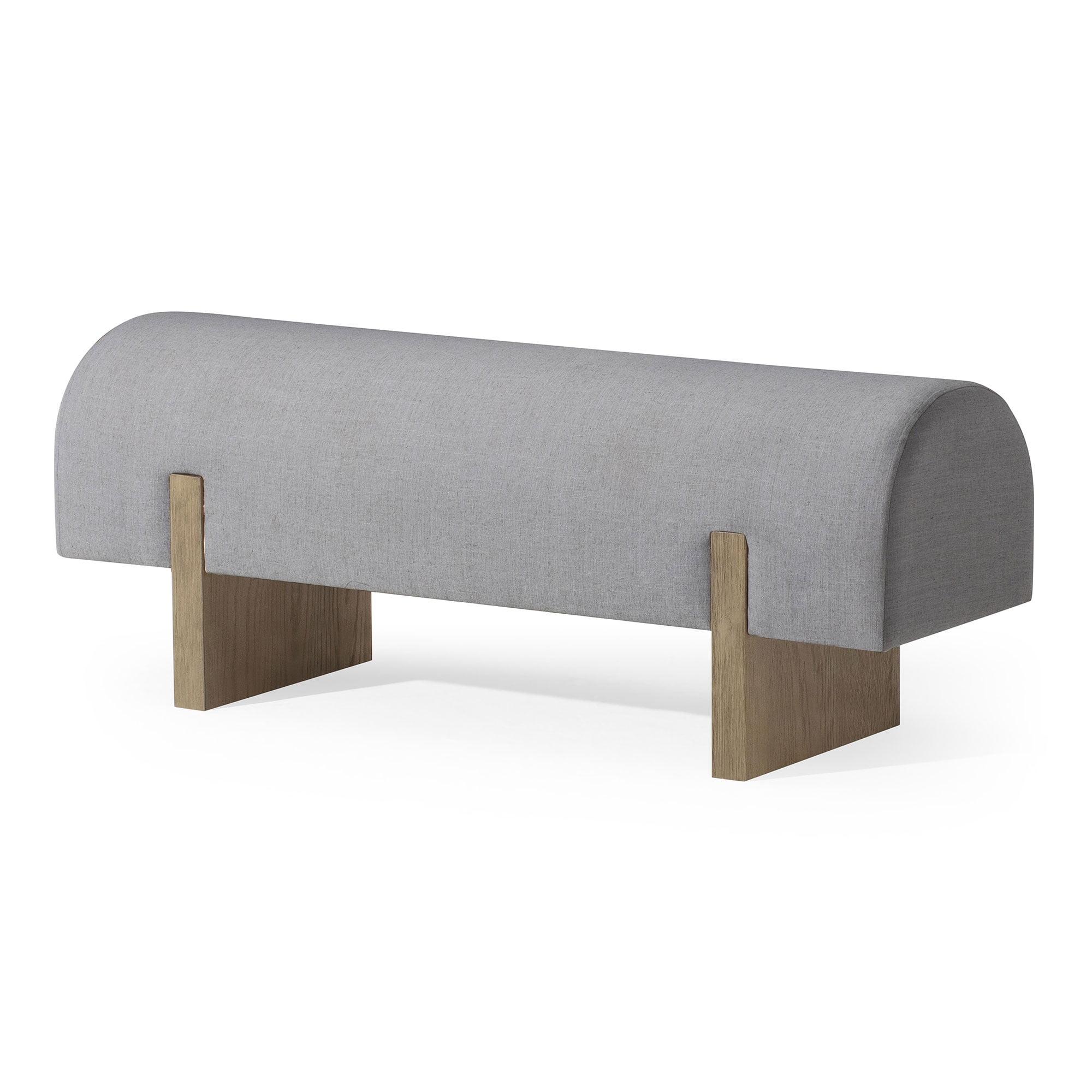 Maven Lane Juno Modern Upholstered Wooden Bench