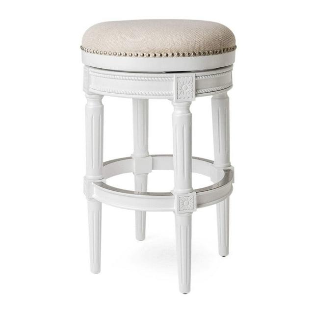 Maven Lane Maven Lane Pullman Backless Stool with Fabric Upholstery