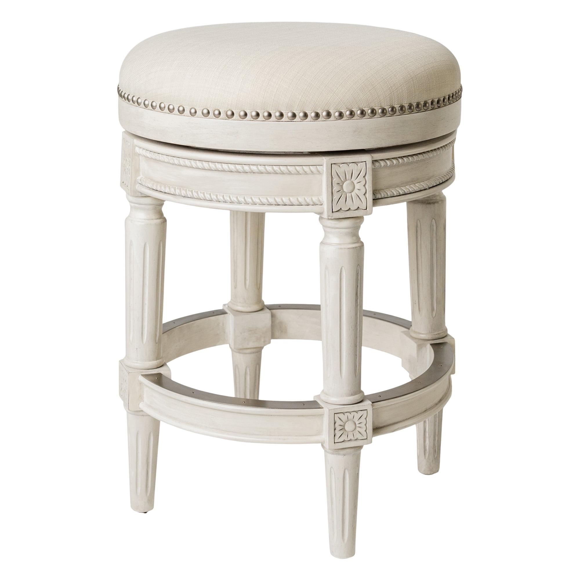 Maven Lane Maven Lane Pullman Backless Stool with Fabric Upholstery
