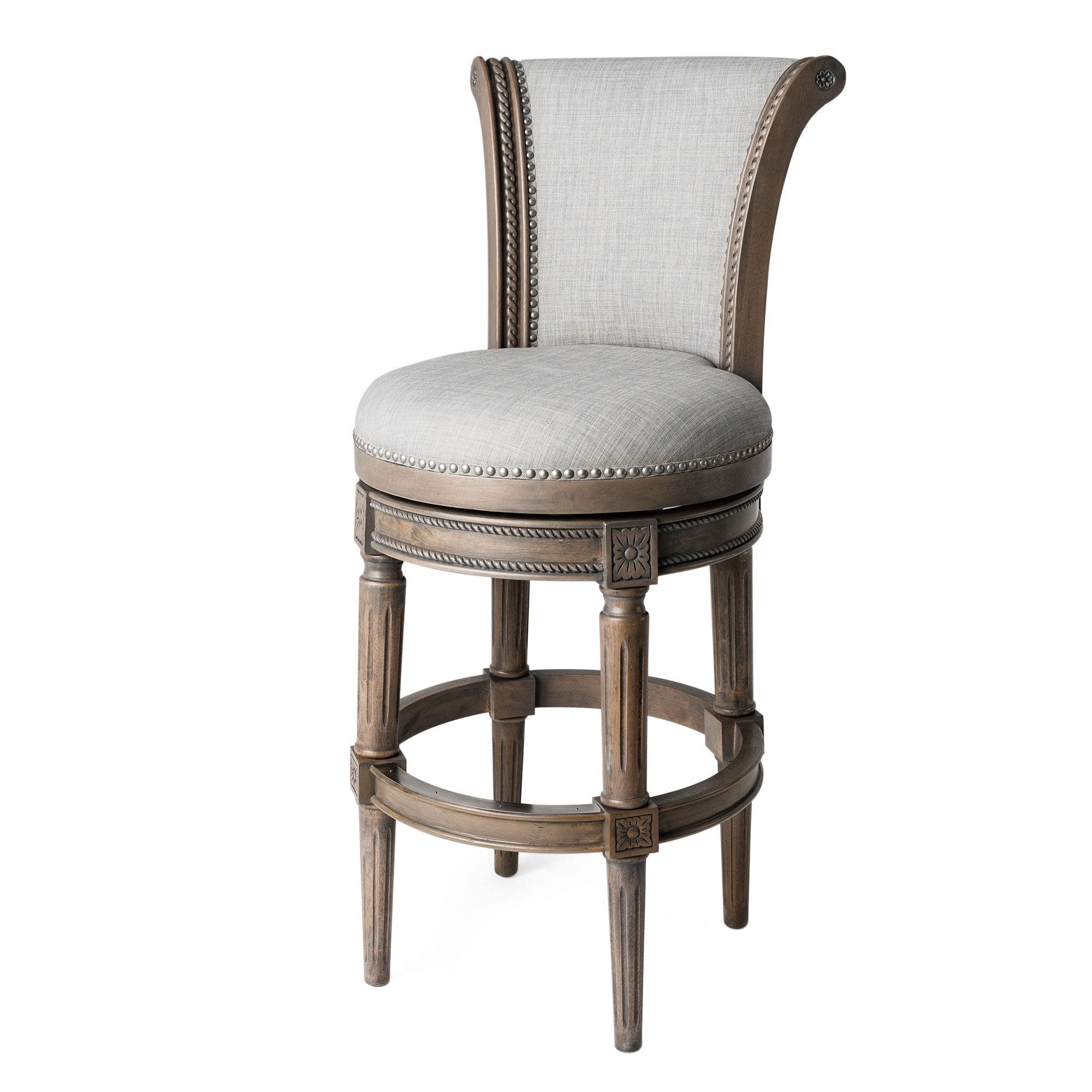 Maven Lane Pullman Counter Stool with Fabric Upholstery