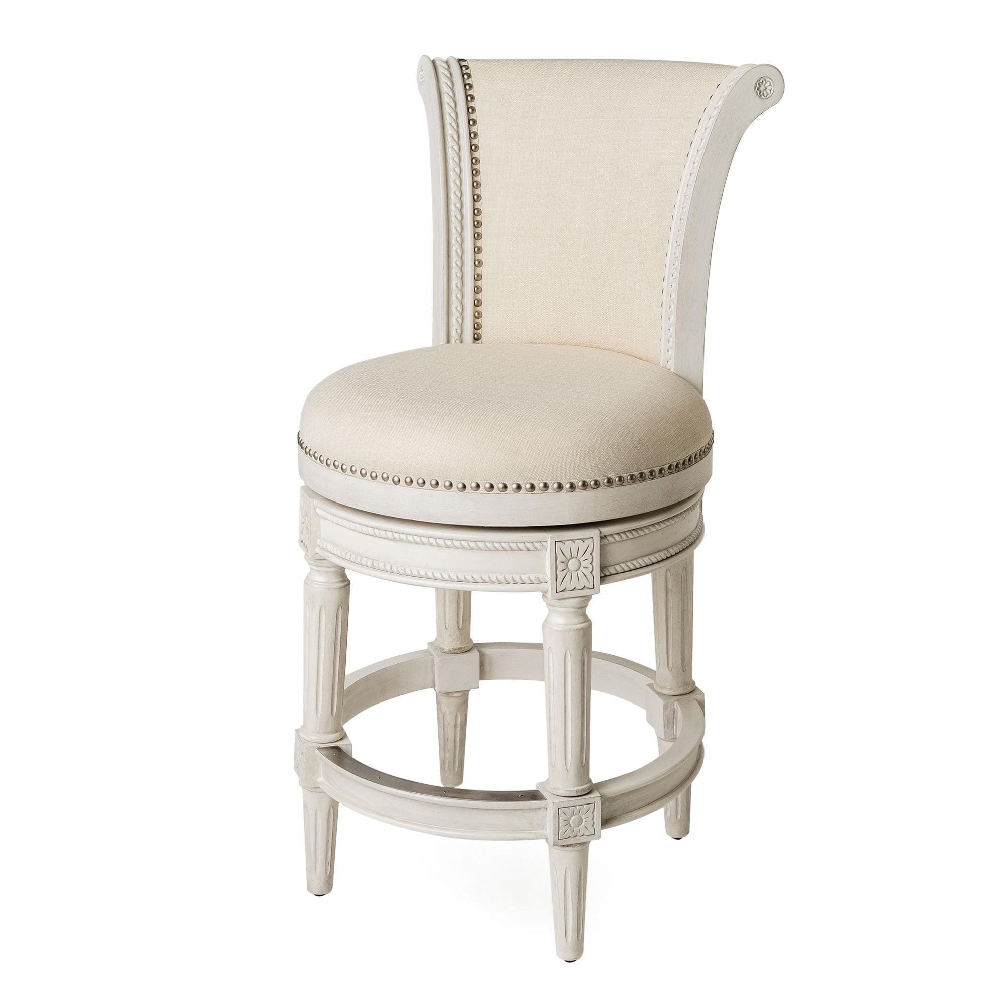 Maven Lane Pullman Counter Stool with Fabric Upholstery