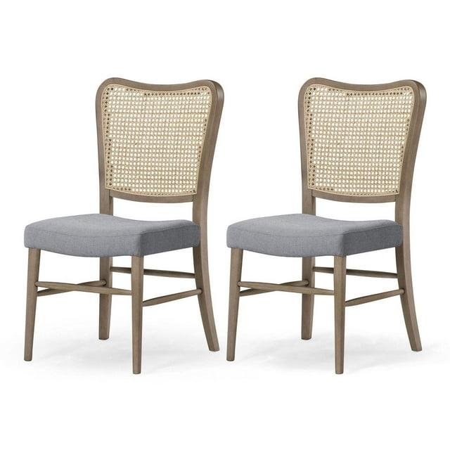 Maven Lane Maven Lane Vera Classical Wooden Dining Chair (Set of 2)