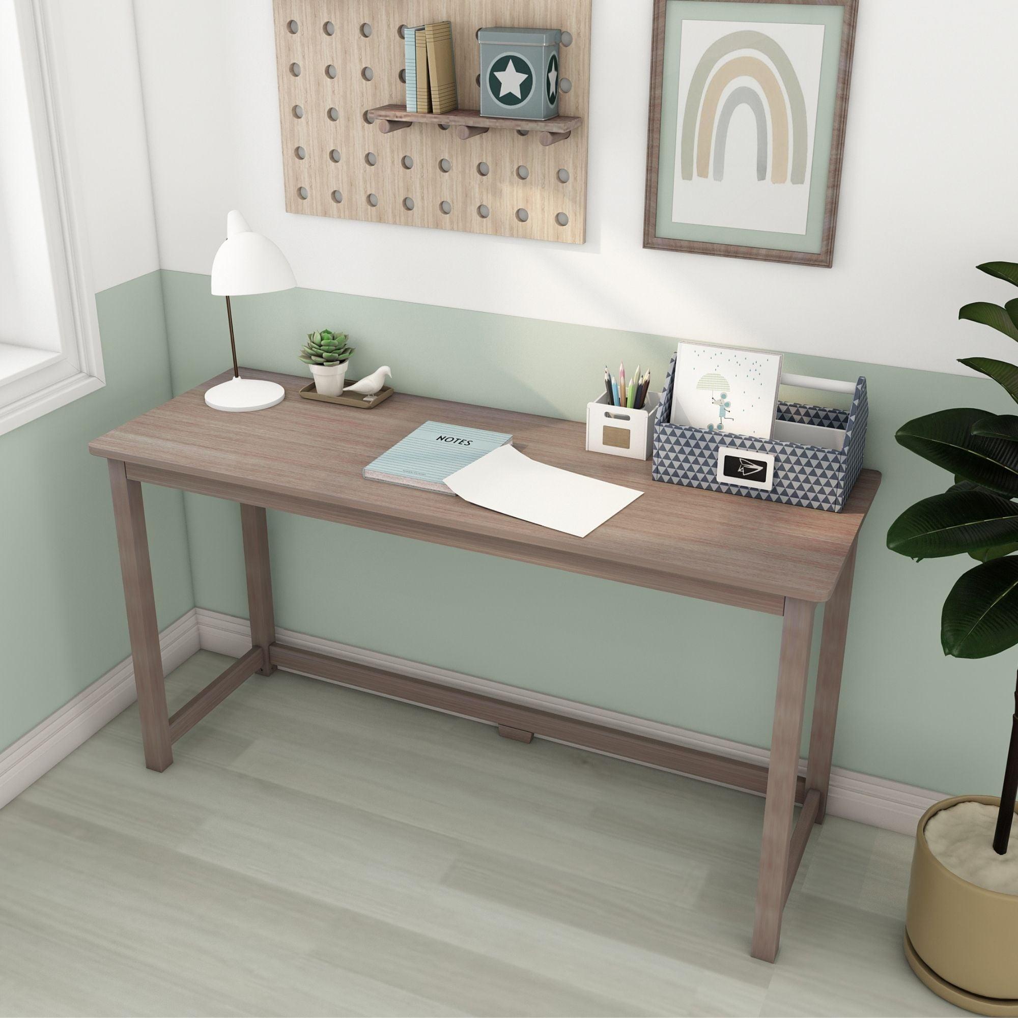 Max & Lily Solid Wood Desk