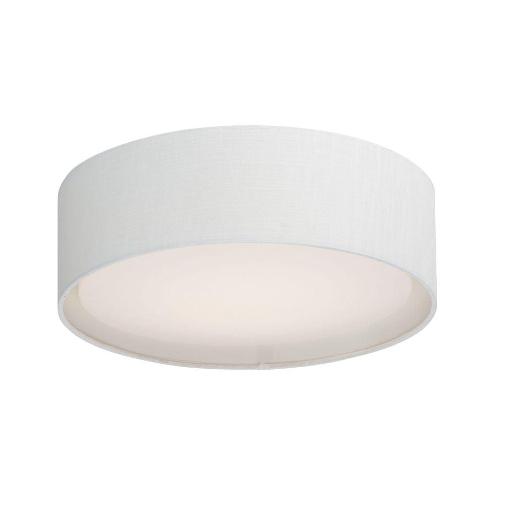 10220WL-Maxim Lighting-Prime-19.5W 3 LED Flush Mount-16 Inches wide by 5.5 inches high-White Linen Finish