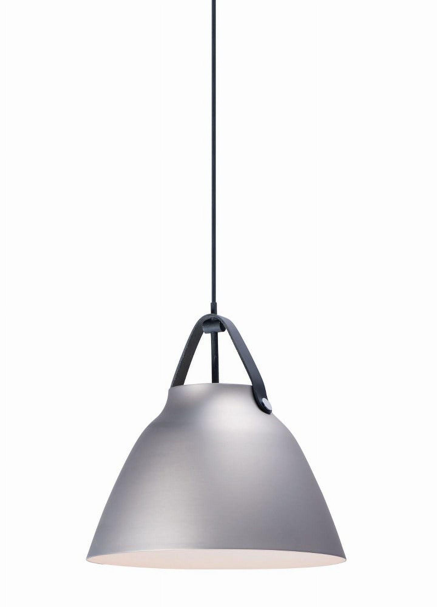Maxim Lighting Nordic 1 - Light Pendant in  Black/Brushed Patinum