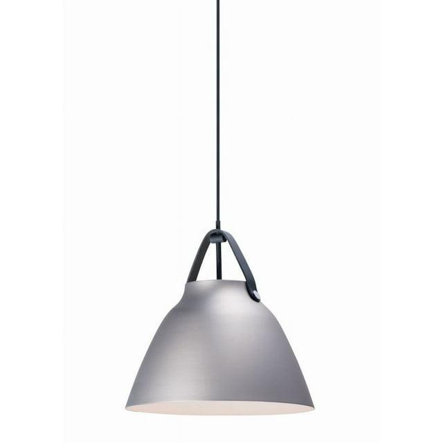 Maxim Lighting Nordic 1 - Light Pendant in  Black/Brushed Patinum