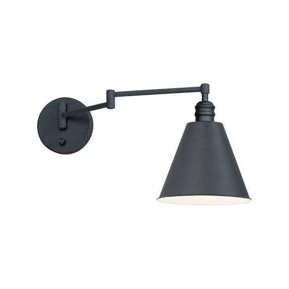 Maxim Lighting Library 1 - Light Swing Arm Lamp in  Black