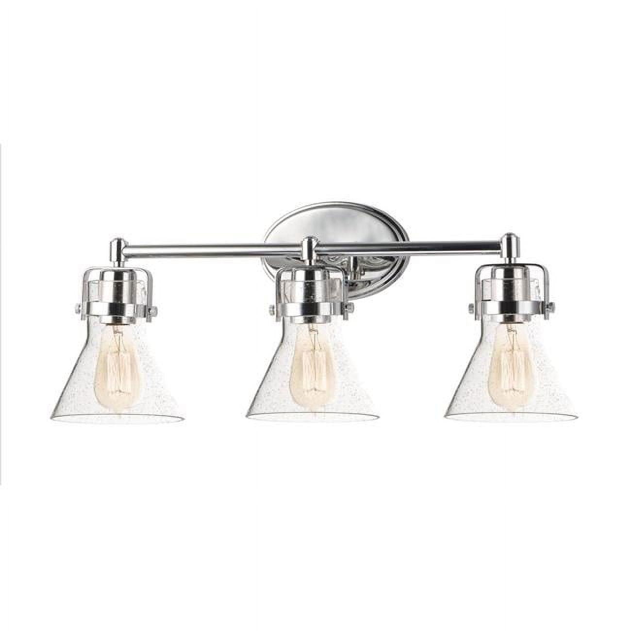 Maxim 26113CDPC 10 x 24.25 in. Seafarer 3-Light Bath Vanity, Polished Chrome