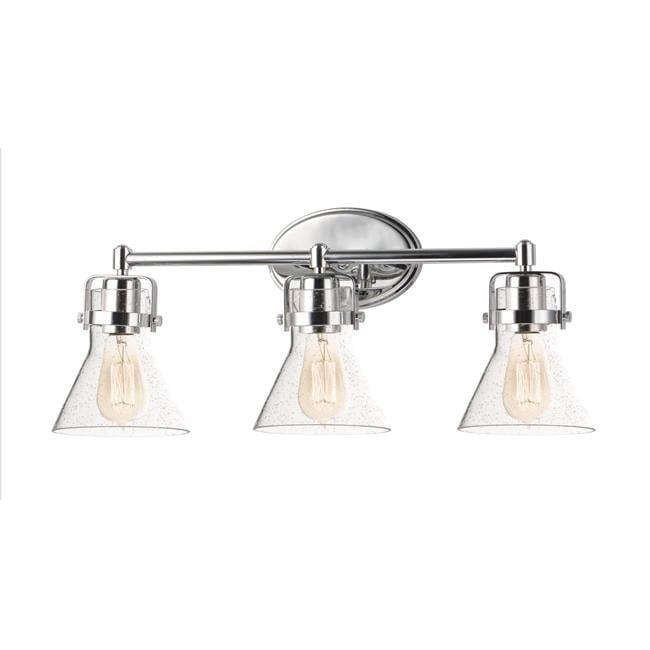 Maxim 26113CDPC 10 x 24.25 in. Seafarer 3-Light Bath Vanity, Polished Chrome