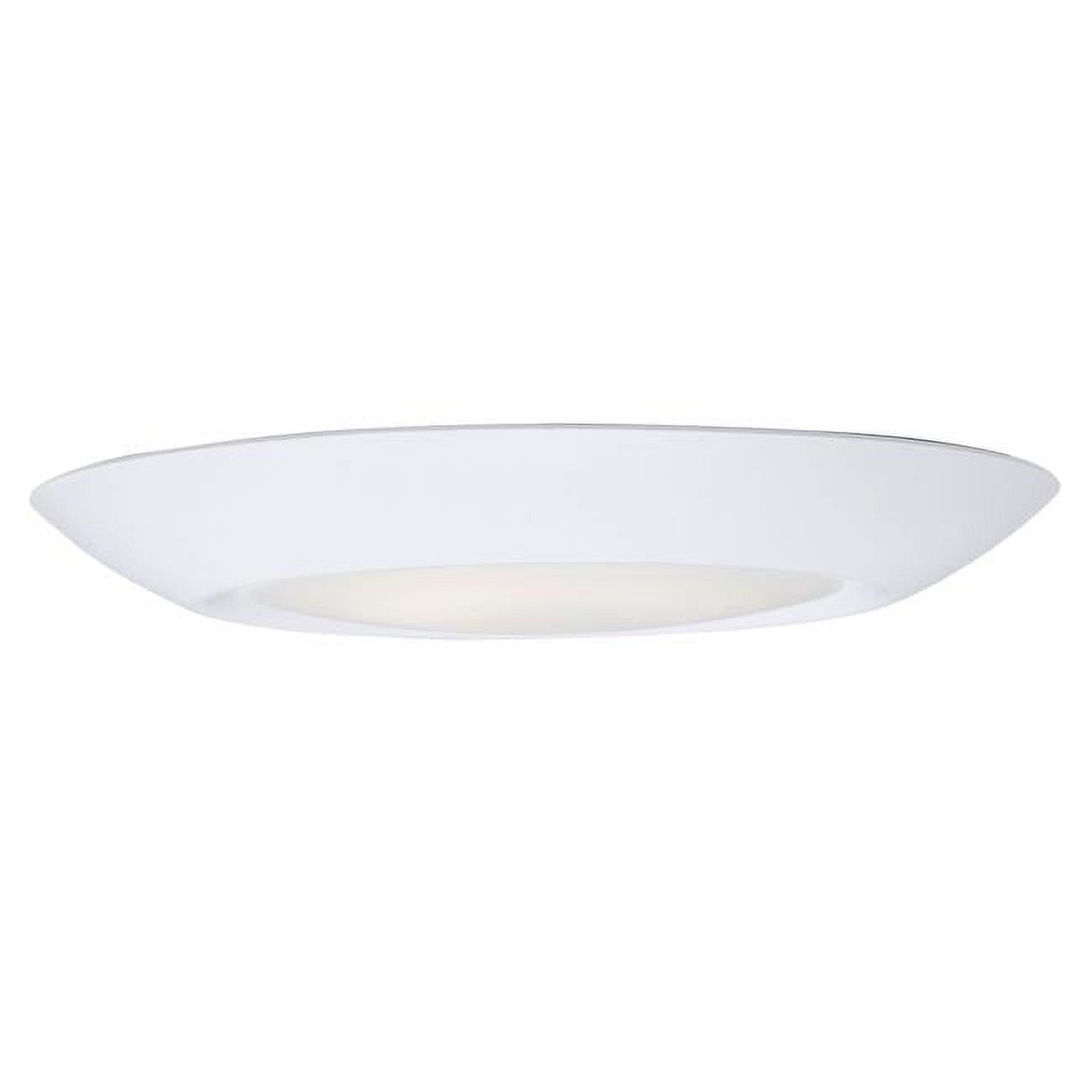 Maxim 57613WTWT 8 in. Diverse White LED Flush Mount Ceiling Light