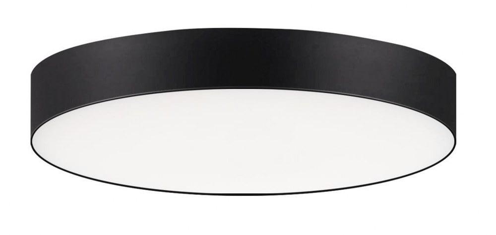 Maxim 57660Wt Trim 5" Wide Integrated Led Flush Mount Ceiling Fixture - Black