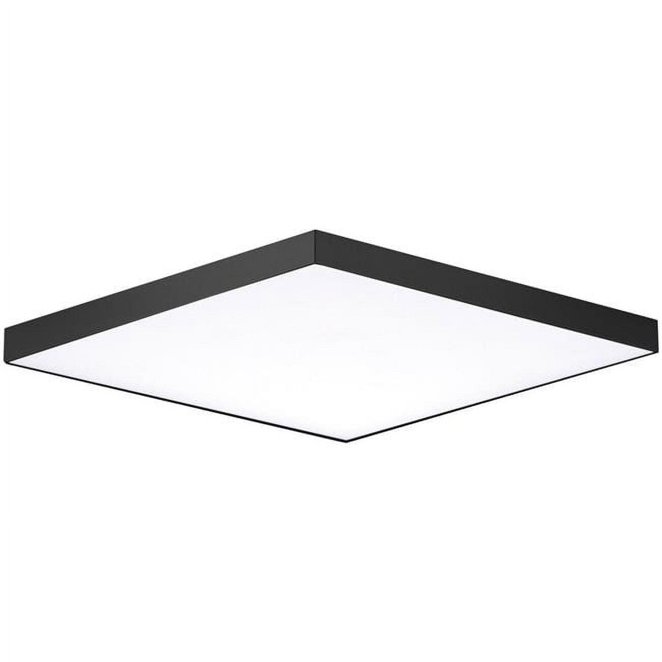 Maxim 57675WTBK 15 in. Trim Black LED Flush Mount Ceiling Light