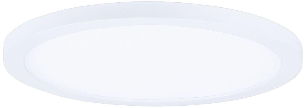 White Polycarbonate LED Flush Mount Ceiling Light