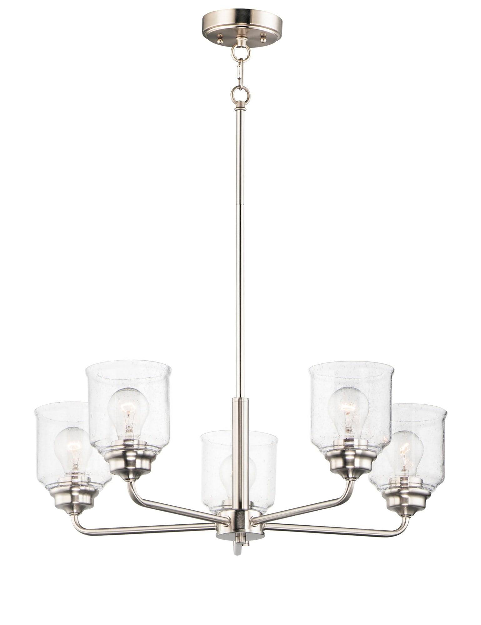 Maxim Lighting Acadia 5 - Light Chandelier in  Satin Nickel