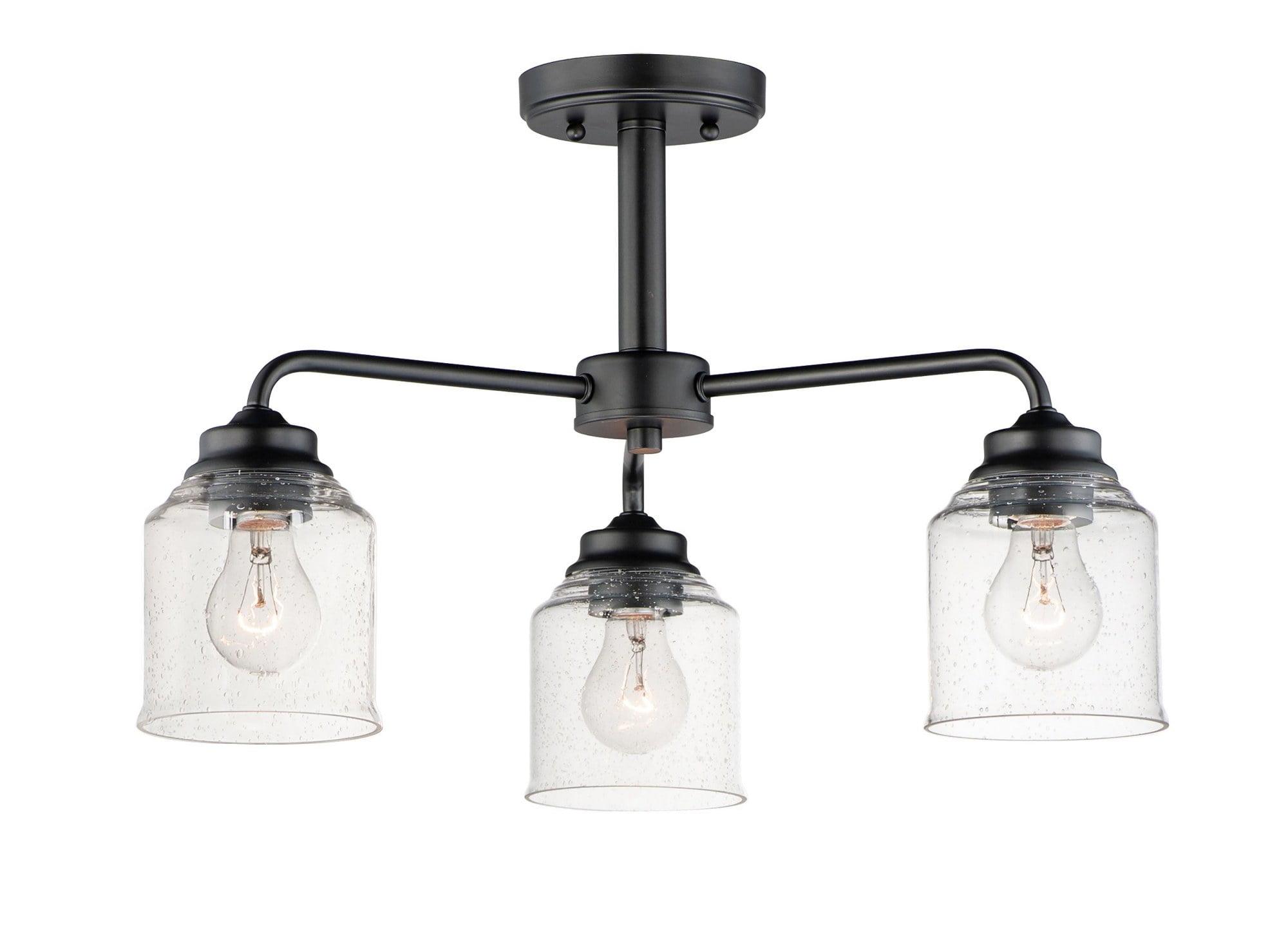 Maxim Lighting Acadia 3 - Light Chandelier in  Black
