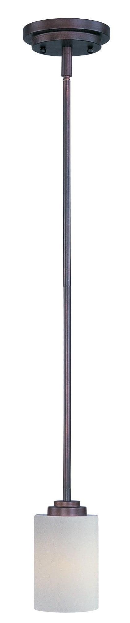 90030SWOI-Maxim Lighting-Deven - 1 Light Pendant In Modern Style-7.5 Inches Tall and 4 Inches Wide-Oil Rubbed Bronze Finish