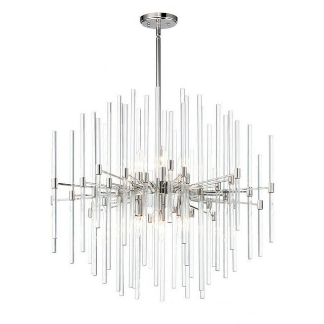38406CLPN-Maxim Lighting-Divine - 8 Light Pendant-27.5 Inches Tall and 28.5 Inches Wide