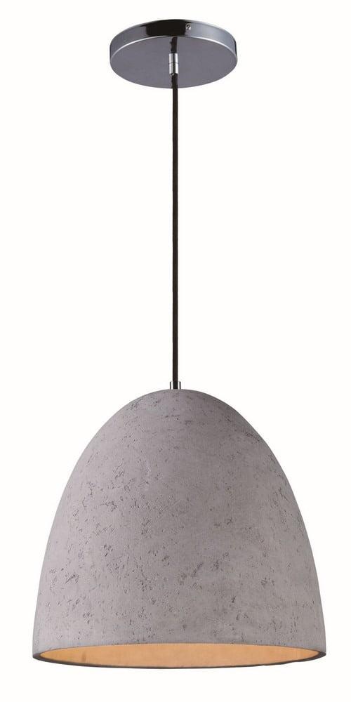 Maxim Lighting Crete 1 - Light Pendant in  Polished Chrome