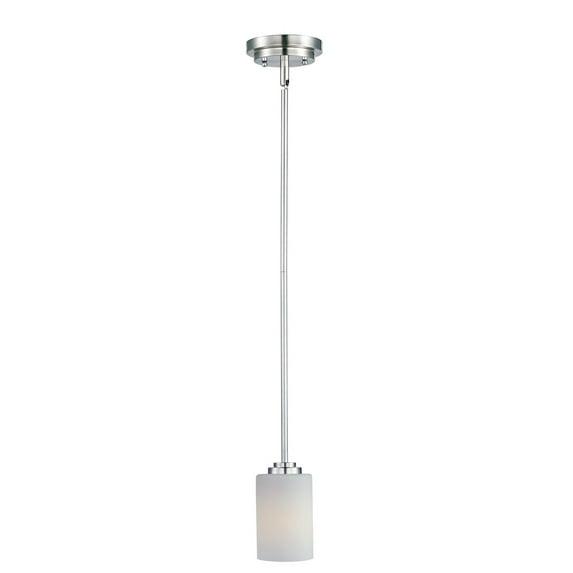 90030SWSN-Maxim Lighting-Deven - 1 Light Pendant In Modern Style-7.5 Inches Tall and 4 Inches Wide-Satin Nickel Finish