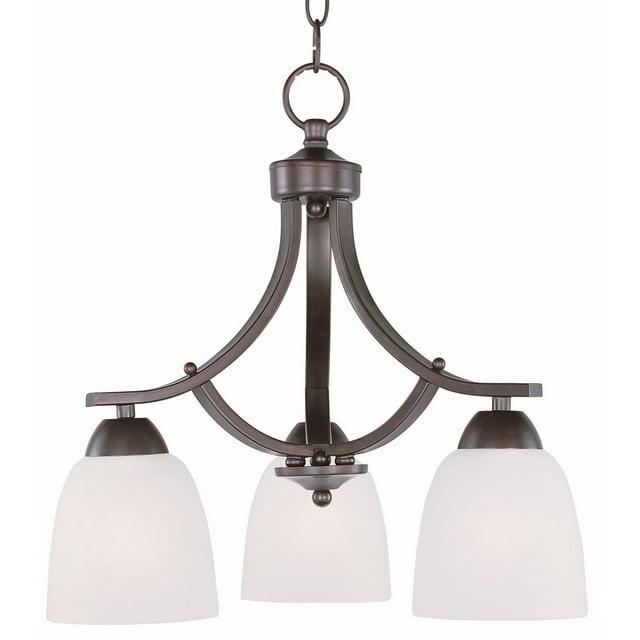 Maxim Lighting Axis 3 - Light Chandelier in  Oil Rubbed Bronze