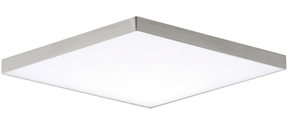 Maxim Lighting - Trim - 15 Inch 25W 1 LED Square Flush Mount-Satin Nickel Finish