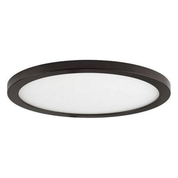 Maxim Lighting - Wafer - 10W 1 LED Round Flush Mount-0.5 Inches Tall and 5.5