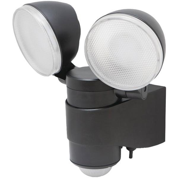 Maxsa Innovations 43218 Motion-Activated Dual-Head LED Security Spotlight