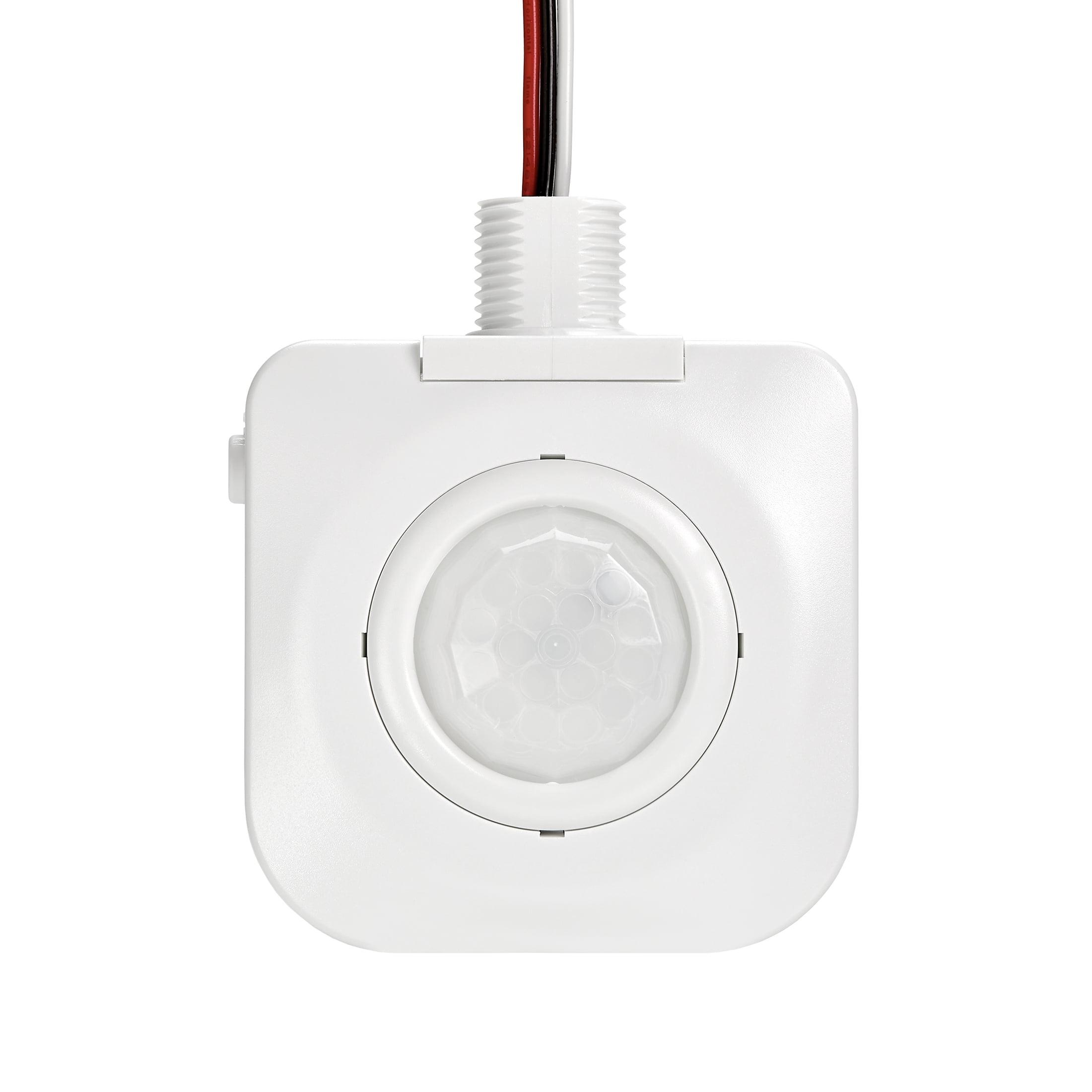 Compact White Ceiling Mount PIR Motion Sensor