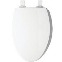 Mayfair Elongated Toilet Seat, Slow Close, White