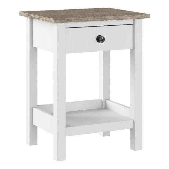 Mayfield Farmhouse Living Room End Table - Engineered Wood