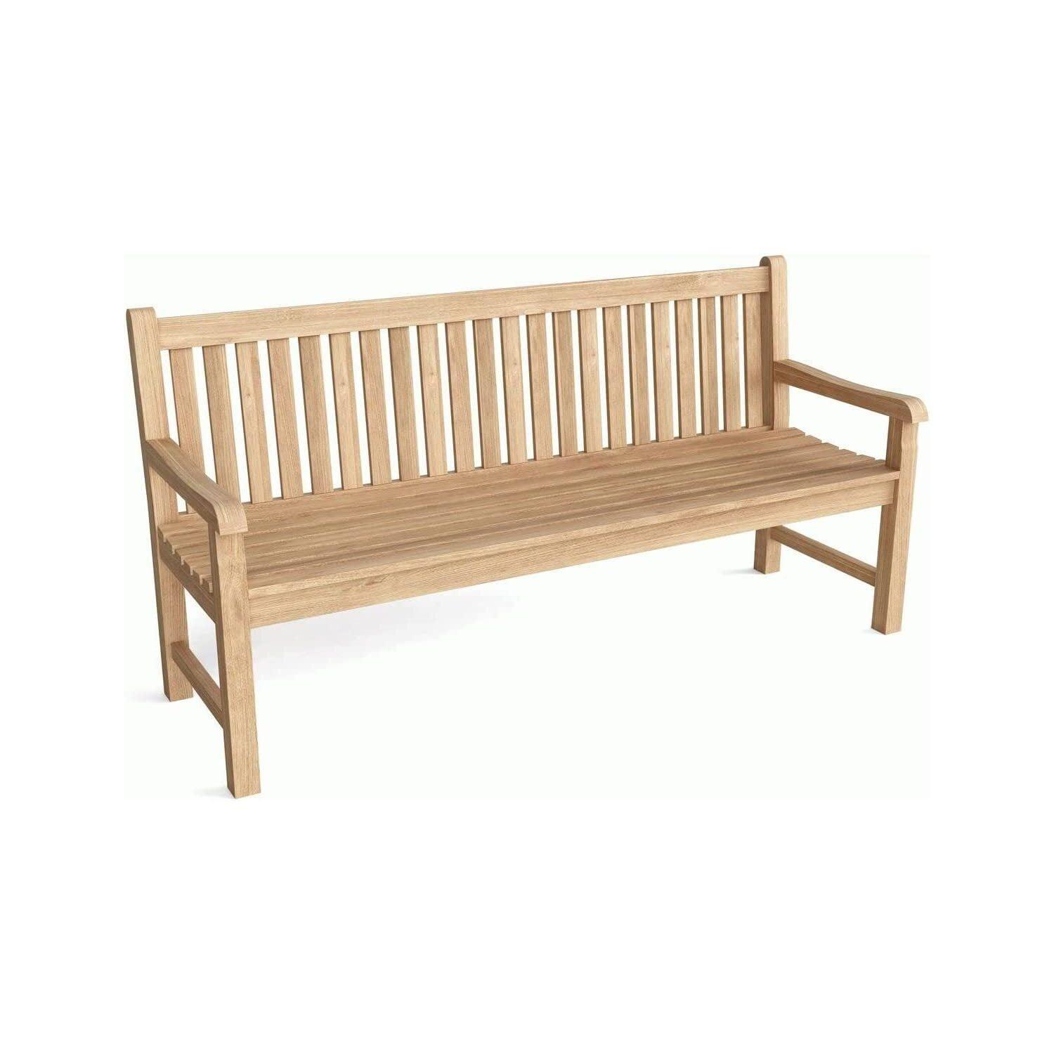 Classic Teak Outdoor Bench